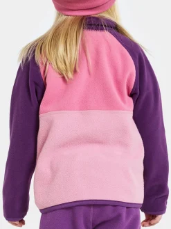 Didriksons Monte Fleecetrøje, Light Heather Pink