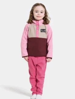 Didriksons Monte Fleecetrøje, Anemon Red