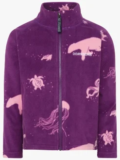 Didriksons Monte Fleecetrøje, Winter Ocean Purple