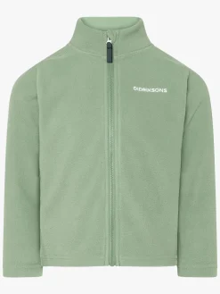 Didriksons Monte Fleecetrøje, Light Moss
