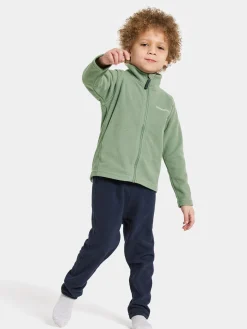 Didriksons Monte Fleecetrøje, Light Moss