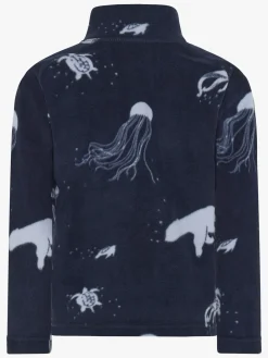 Didriksons Monte Fleecetrøje, Winter Ocean Blue