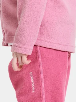 Didriksons Monte Fleecetrøje, Light Heather Pink