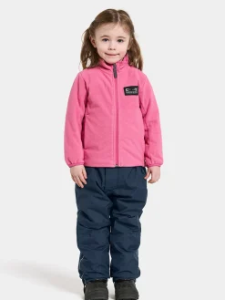 Didriksons Muskot  Vindtæt Vindtæt Fleecetrøje, Sweet Pink