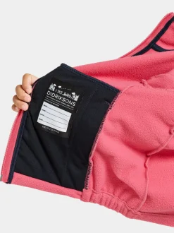 Didriksons Muskot  Vindtæt Vindtæt Fleecetrøje, Dusty Azalea