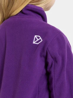 Didriksons Muskot  Vindtæt Vindtæt Fleecetrøje, Royal Purple