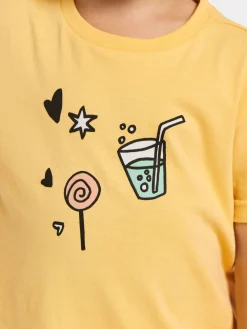 Didriksons Mynta T-shirt, Creamy Yellow