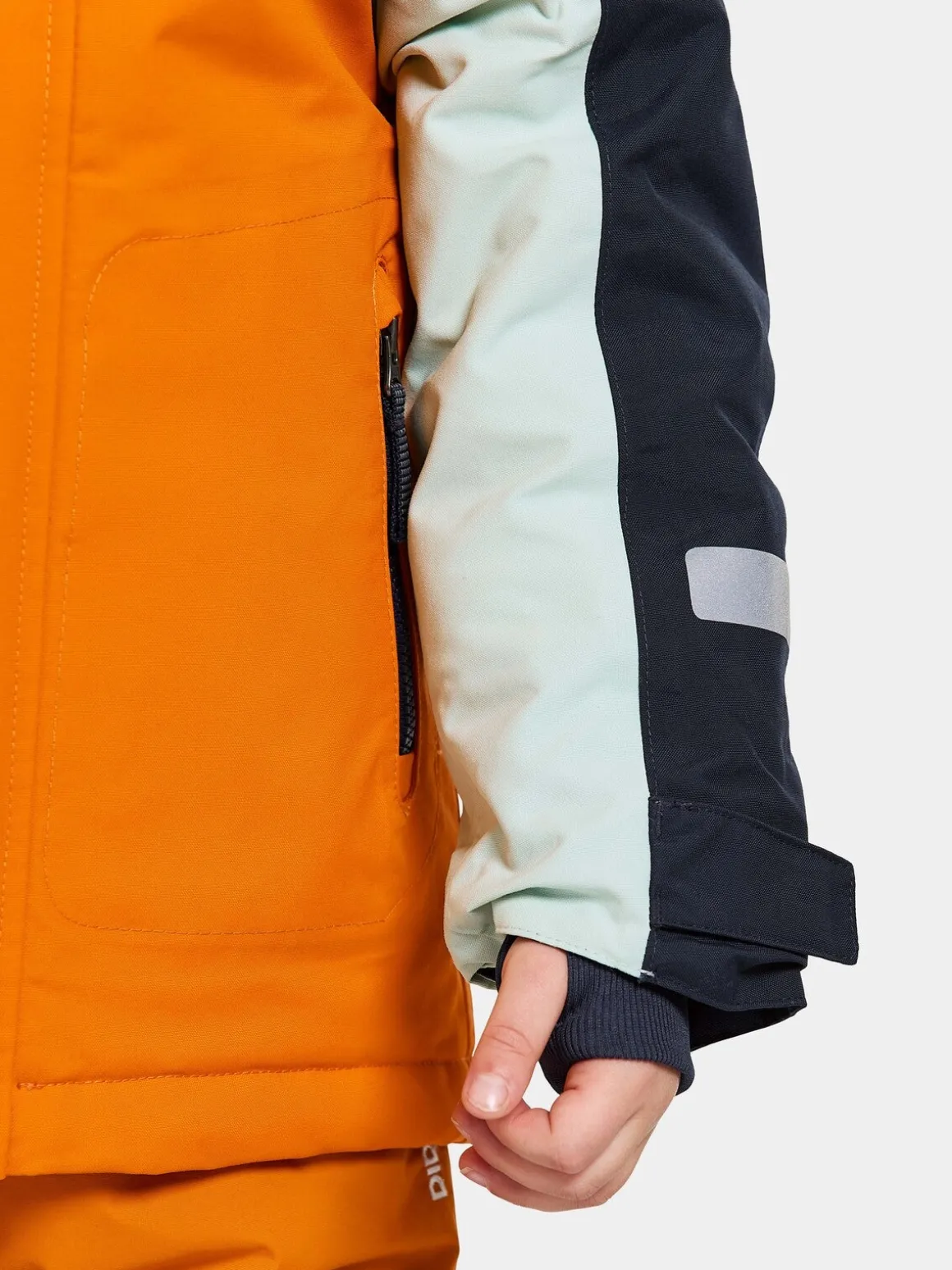 Didriksons Neptun Vinterjakke, Orange Jam