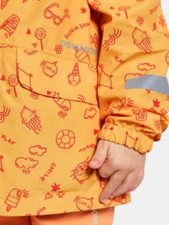 Didriksons Norma Skaljakke, Doodle Papaya Orange