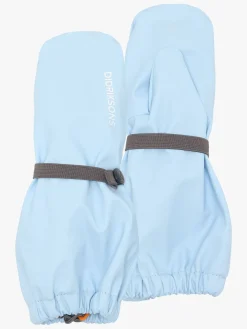 Didriksons Pileglove Forede Regnvanter, Light Sea Blue