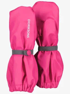 Didriksons Pileglove Forede Regnvanter, True Pink