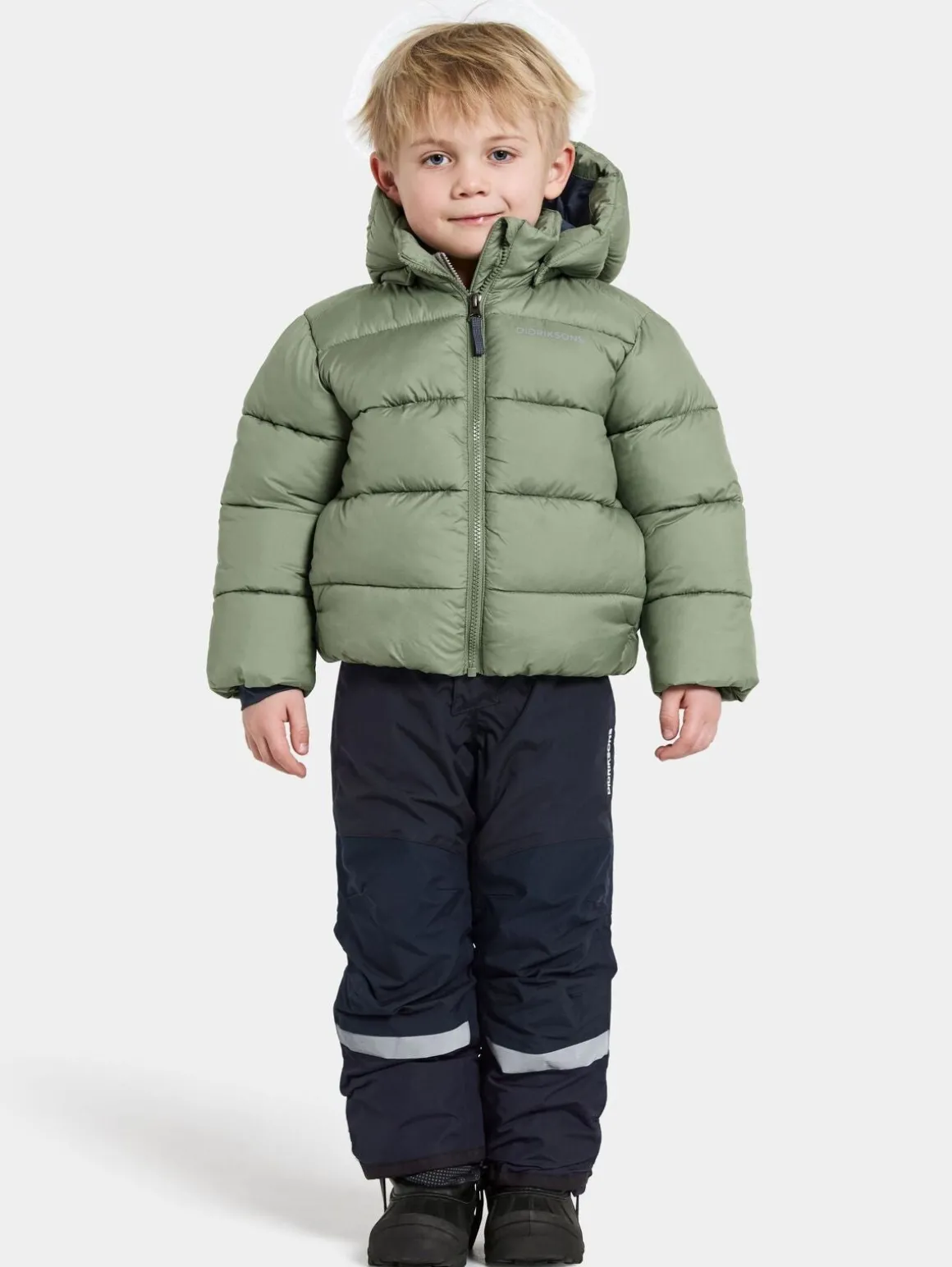 Didriksons Roxen Vinterjakke, Light Moss