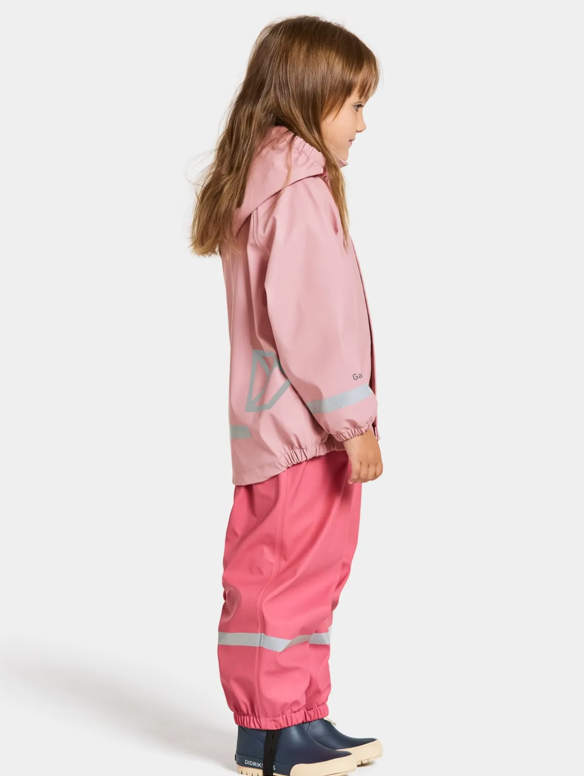 Didriksons Slaskeman Regnsæt, Soft Pink