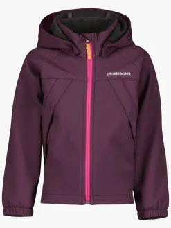 Didriksons Troel Softshelljakke, Plumb