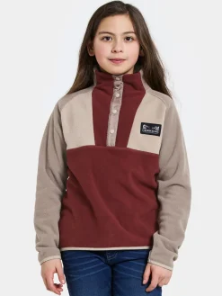 Didriksons Yokto Fleecetrøje, Anemon Red