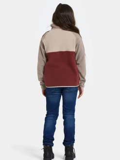 Didriksons Yokto Fleecetrøje, Anemon Red