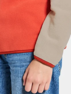 Didriksons Yokto Fleecetrøje, Light Mars Red