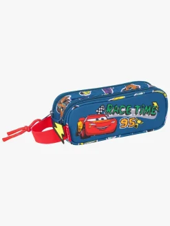 Disney Cars Dobbelt Penalhus Racing, Mørkeblå