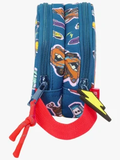 Disney Cars Dobbelt Penalhus Racing, Mørkeblå