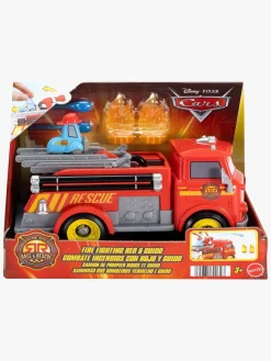 Disney Cars Race & Rescue Hero Red Brandbil