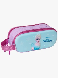 Disney Frozen 3D Dobbelt Penalhus, Blå/Pink