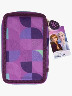Disney Frozen Dobbelt Penalhus, Lilla