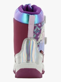 Disney Frozen Vinterstøvler, Silver/Dark Purple