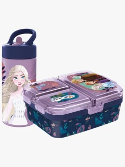 Disney Frozen Madkasse og Flaske, Lilla