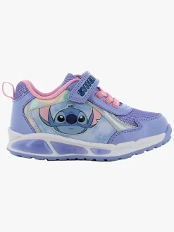 Disney Lilo & Stitch Blinkende Sneakers, Light Blue/Silver