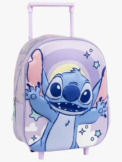Disney Lilo & Stitch 3D Trolley Kuffert, Lys lilla