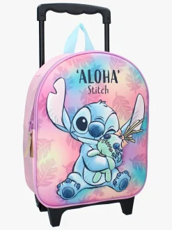 Disney Lilo & Stitch 3D Trolley Rygsæk Great Escapes, Pink
