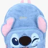 Disney Lilo & Stitch Plysch Rygsæk Fluffy Festival, Blå