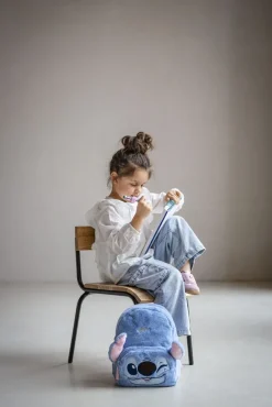 Disney Lilo & Stitch Plysch Rygsæk Fluffy Festival, Blå