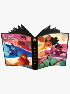 Disney Lorcana Card Portfolio Mappe til Samlekort Karakterer