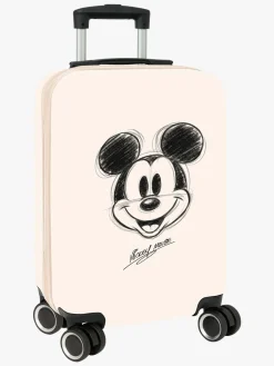 Disney Mickey Mouse Kabin Kuffert 40L, Hvid