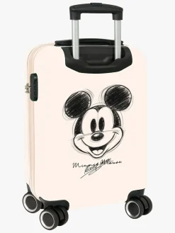 Disney Mickey Mouse Kabin Kuffert 40L, Hvid