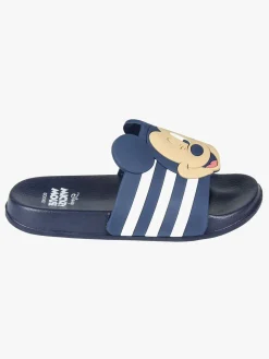Disney Mickey Mouse Pool Sliders Hjemmesko, Navy