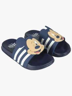 Disney Mickey Mouse Pool Sliders Hjemmesko, Navy