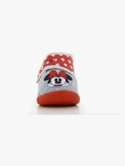 Disney Minnie Mouse Hjemmesko, Red/Light Grey