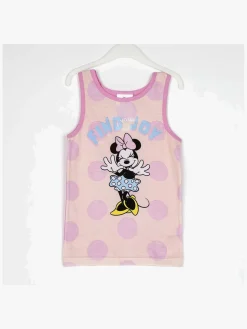 Disney Minnie Mouse Pyjamas & Toilettaske Sæt, Lyserød