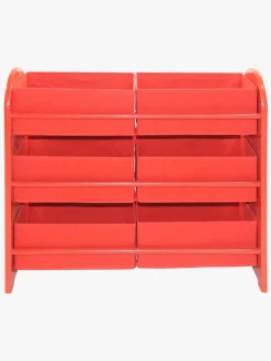 Disney Pixar Cars Lynet McQueen Opbevaringsreol, Rød/Sort