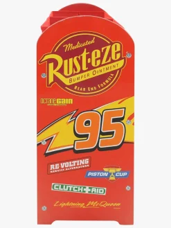 Disney Pixar Cars Lynet McQueen Opbevaringsreol, Rød/Sort