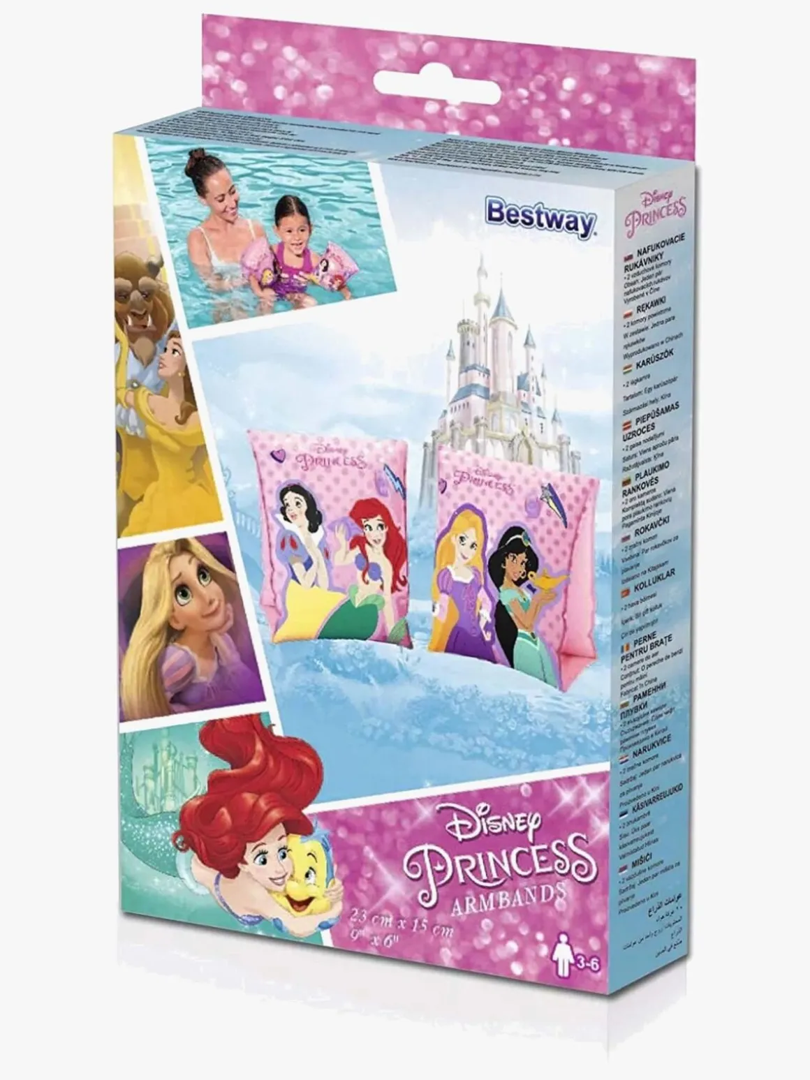 Disney Princess Badevinger Lyserød