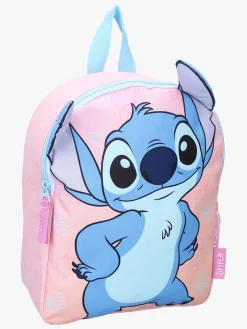Disney Stitch Rygsæk Fluffy Friends 9L, Pink