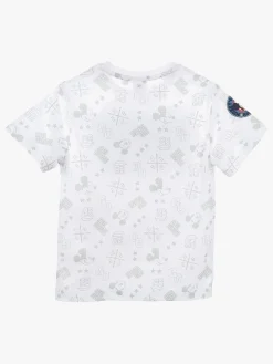Disney T-Shirt Mickey Mouse, Hvid