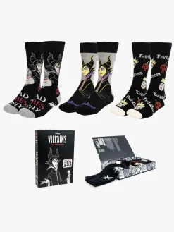 Disneys Villains Strømper 3-pak, Sort