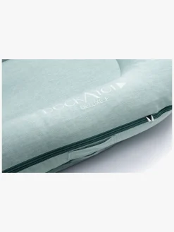 DockATot Deluxe+ Babynest, Marine Chambray