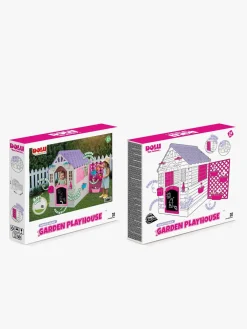 DOLU Garden Legehus med Hegn, Pink