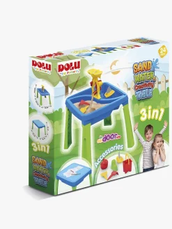 DOLU Sand, Water & Creativity 3-i-1 Legebord, Blå/Grøn