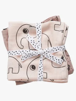 Done By Deer Contour Stofble 2-pak 70x70 cm, Lyserød